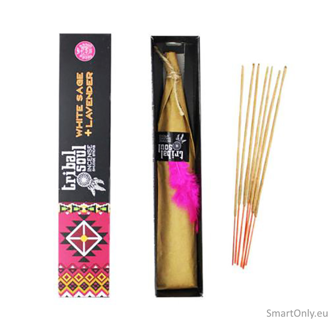 Tribal Soul Incense - White Sage and Lavender Hari Darshan 4 Tribal Soul Incense - White Sage and Lavender Hari Darshan 4