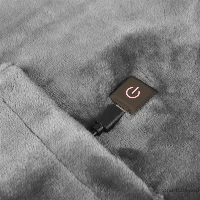 Tristar Cordless heating blanket, 150 x 80 cm | BW-4788 | Number of heating levels 3 | Number of persons 1 | Washable | Fleece | 10 W | Grey 1 Tristar Cordless heating blanket, 150 x 80 cm | BW-4788 | Number of heating levels 3 | Number of persons 1 | Washable | Fleece | 10 W | Grey 1