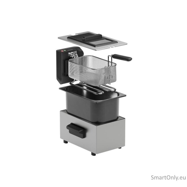 Tristar Deep Fryer | FR-9338 | Power 2000 W | Capacity 3 L | Stainless Steel/Black 4 Tristar Deep Fryer | FR-9338 | Power 2000 W | Capacity 3 L | Stainless Steel/Black 4