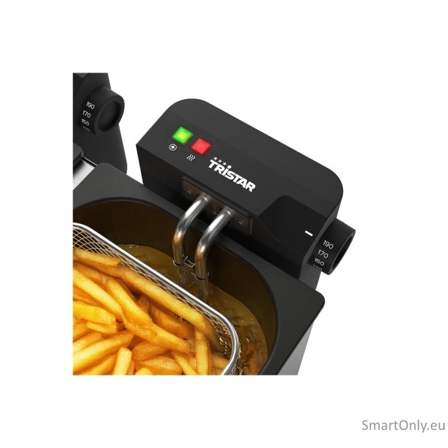 Tristar Double deep fryer | FR-9342 | Power 3600 W | Capacity 6 L | Silver 3 Tristar Double deep fryer | FR-9342 | Power 3600 W | Capacity 6 L | Silver 3