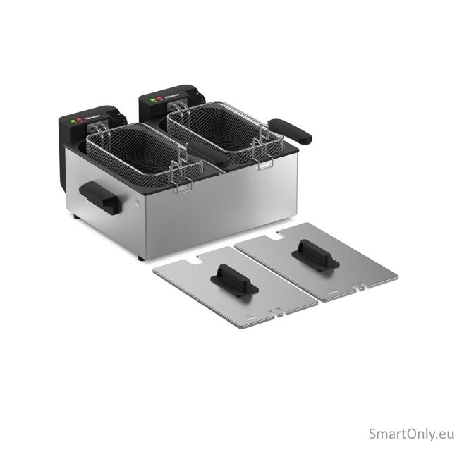 Tristar Double deep fryer | FR-9342 | Power 3600 W | Capacity 6 L | Silver 4