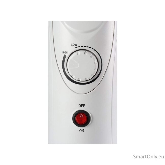Tristar | Electric heater | KA-5103 | Oil Filled Radiator | 500 W | White 2 Tristar | Electric heater | KA-5103 | Oil Filled Radiator | 500 W | White 2