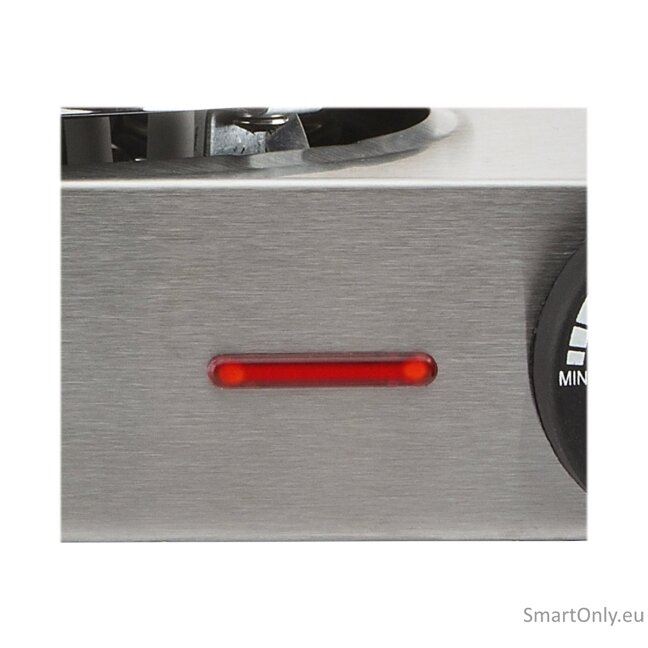 Tristar | Free standing table hob | KP-6248 | Number of burners/cooking zones 2 | 2500 W | Stainless Steel/Black | Electric 6