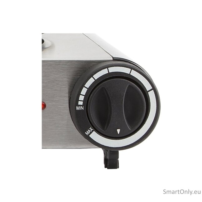Tristar | Free standing table hob | KP-6248 | Number of burners/cooking zones 2 | 2500 W | Stainless Steel/Black | Electric 7