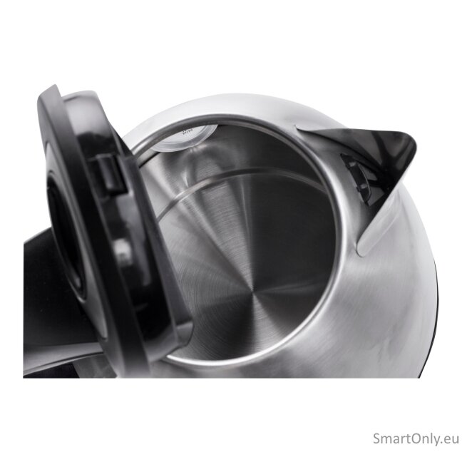Tristar | Jug Kettle | WK-1323 | Standard | 1500 W | 1.2 L | Stainless steel | 360° rotational base | Silver 12