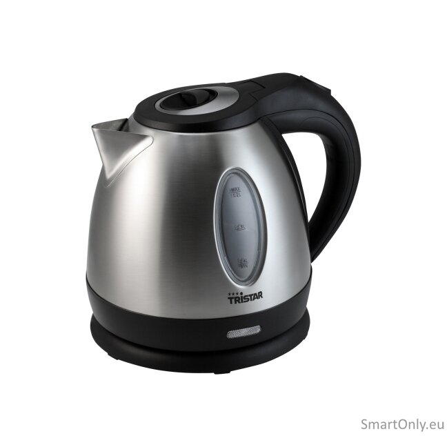Tristar | Jug Kettle | WK-1323 | Standard | 1500 W | 1.2 L | Stainless steel | 360° rotational base | Silver 4 Tristar | Jug Kettle | WK-1323 | Standard | 1500 W | 1.2 L | Stainless steel | 360° rotational base | Silver 4