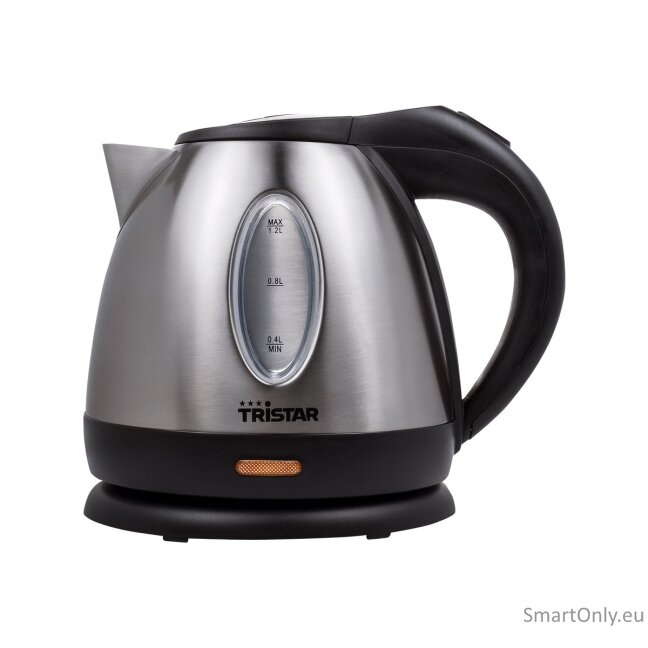 Tristar | Jug Kettle | WK-1323 | Standard | 1500 W | 1.2 L | Stainless steel | 360° rotational base | Silver 6