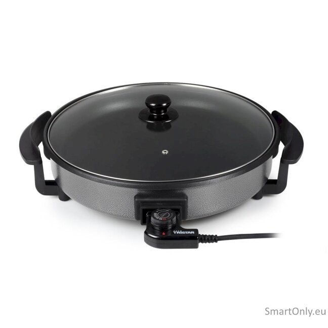 Tristar Multifunctional grill pan PZ-2964 Grill Diameter 40 cm 1500 W Lid included Fixed handle Black 1