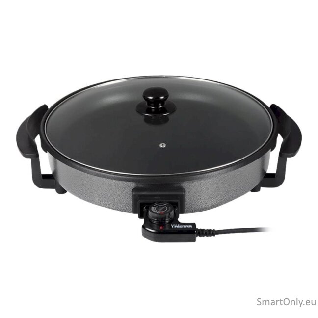 Tristar Multifunctional grill pan PZ-2964 Grill Diameter 40 cm 1500 W Lid included Fixed handle Black 4 Tristar Multifunctional grill pan PZ-2964 Grill Diameter 40 cm 1500 W Lid included Fixed handle Black 4