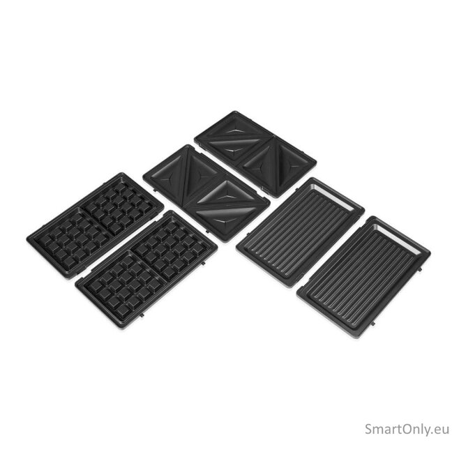 Tristar Sandwich maker 3-in-1 SA-3071 750 W Number of plates 3 Black 3 Tristar Sandwich maker 3-in-1 SA-3071 750 W Number of plates 3 Black 3