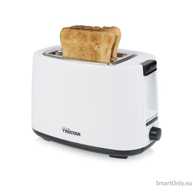 Tristar Toaster | BR-1055 | Power 750 W | Number of slots 2 | Housing material Plastic | White 1