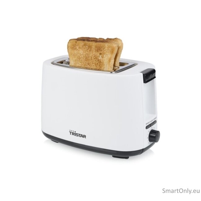 Tristar Toaster | BR-1055 | Power 750 W | Number of slots 2 | Housing material Plastic | White 5