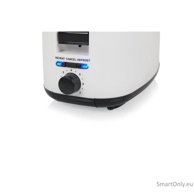 Tristar Toaster | BR-1055 | Power 750 W | Number of slots 2 | Housing material Plastic | White 6