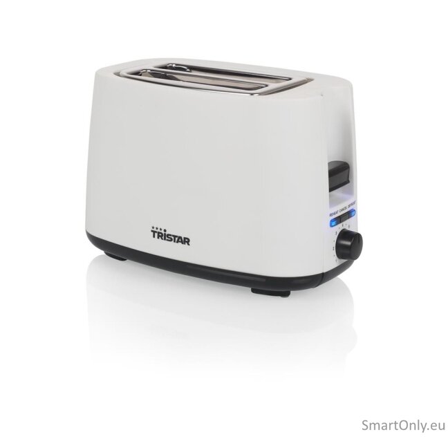 Tristar Toaster | BR-1055 | Power 750 W | Number of slots 2 | Housing material Plastic | White Tristar Toaster | BR-1055 | Power 750 W | Number of slots 2 | Housing material Plastic | White