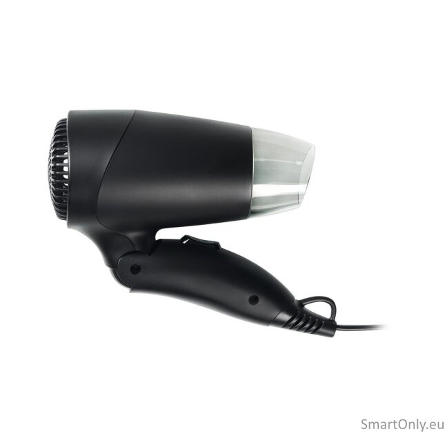 Tristar Travel Hair Dryer | HD-2460 | 1200 W | Number of temperature settings 2 | Black 1 Tristar Travel Hair Dryer | HD-2460 | 1200 W | Number of temperature settings 2 | Black 1