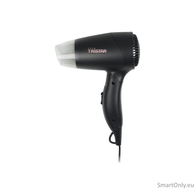 Tristar Travel Hair Dryer | HD-2460 | 1200 W | Number of temperature settings 2 | Black 5 Tristar Travel Hair Dryer | HD-2460 | 1200 W | Number of temperature settings 2 | Black 5