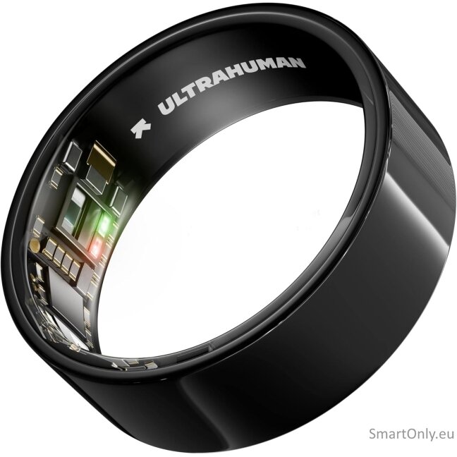 Ultrahuman | Ring Air | Aster Black | Size 11 | Smart Ring 5