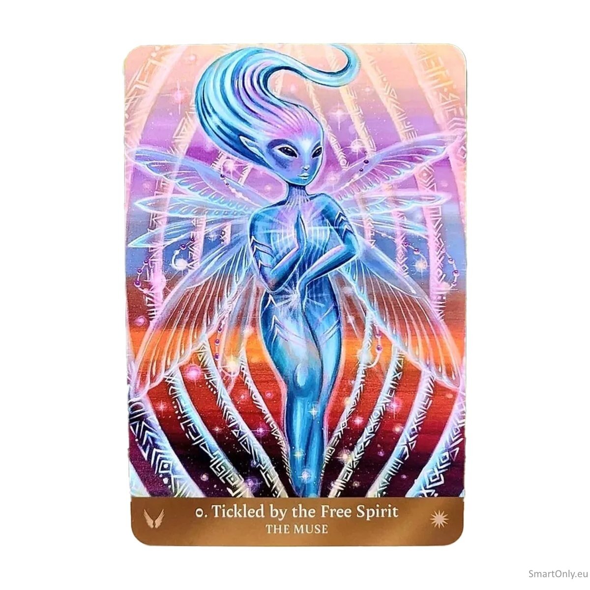 Unveiling The Golden Age: A Visionary Tarot kortos Blue Angel 10