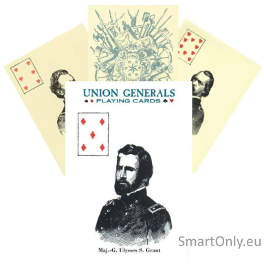 Union Generals žaidimo kortos Union Generals žaidimo kortos