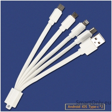 Universalus USB laidas TGN 3in1