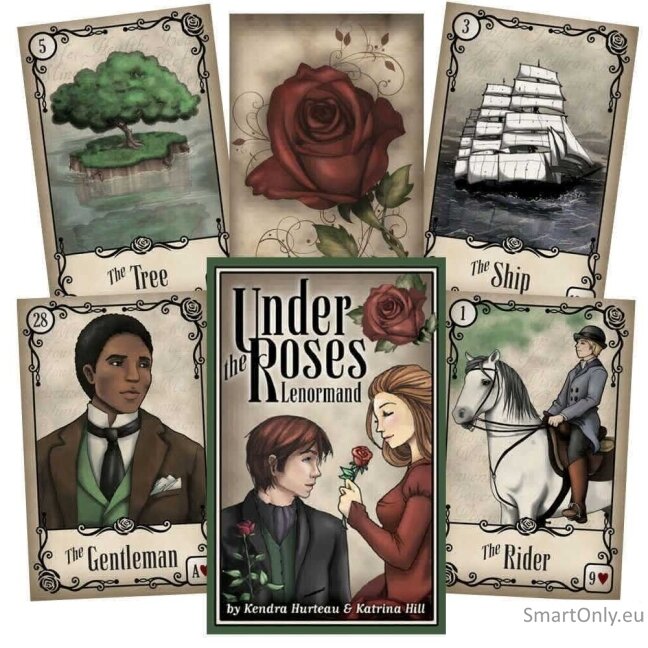 Under The Roses Lenormand kortos US Games Systems Under The Roses Lenormand kortos US Games Systems