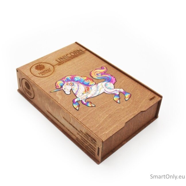 Unicorn Dėlionė Iš Medžio L Dydis (260 detalių) Fantasy Puzzles 2 Unicorn Dėlionė Iš Medžio L Dydis (260 detalių) Fantasy Puzzles 2