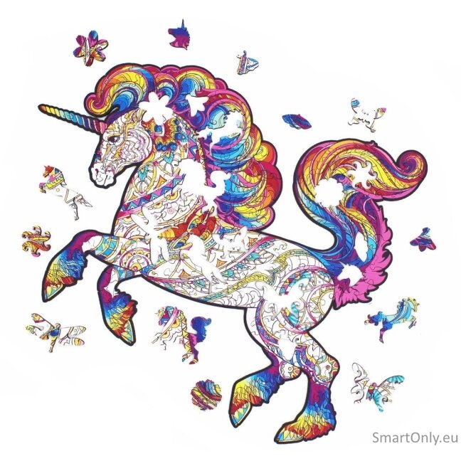 Unicorn Dėlionė Iš Medžio L Dydis (260 detalių) Fantasy Puzzles 1 Unicorn Dėlionė Iš Medžio L Dydis (260 detalių) Fantasy Puzzles 1
