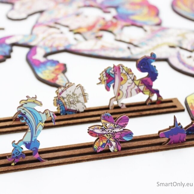 Unicorn Dėlionė Iš Medžio XL Dydis (600 detalių) Fantasy Puzzles 4 Unicorn Dėlionė Iš Medžio XL Dydis (600 detalių) Fantasy Puzzles 4