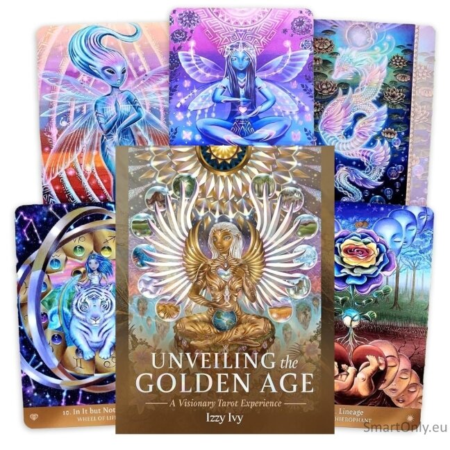 Unveiling The Golden Age: A Visionary Tarot kortos Blue Angel Unveiling The Golden Age: A Visionary Tarot kortos Blue Angel
