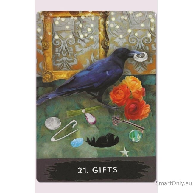 Urban Crow Oracle kortos Hay House 4