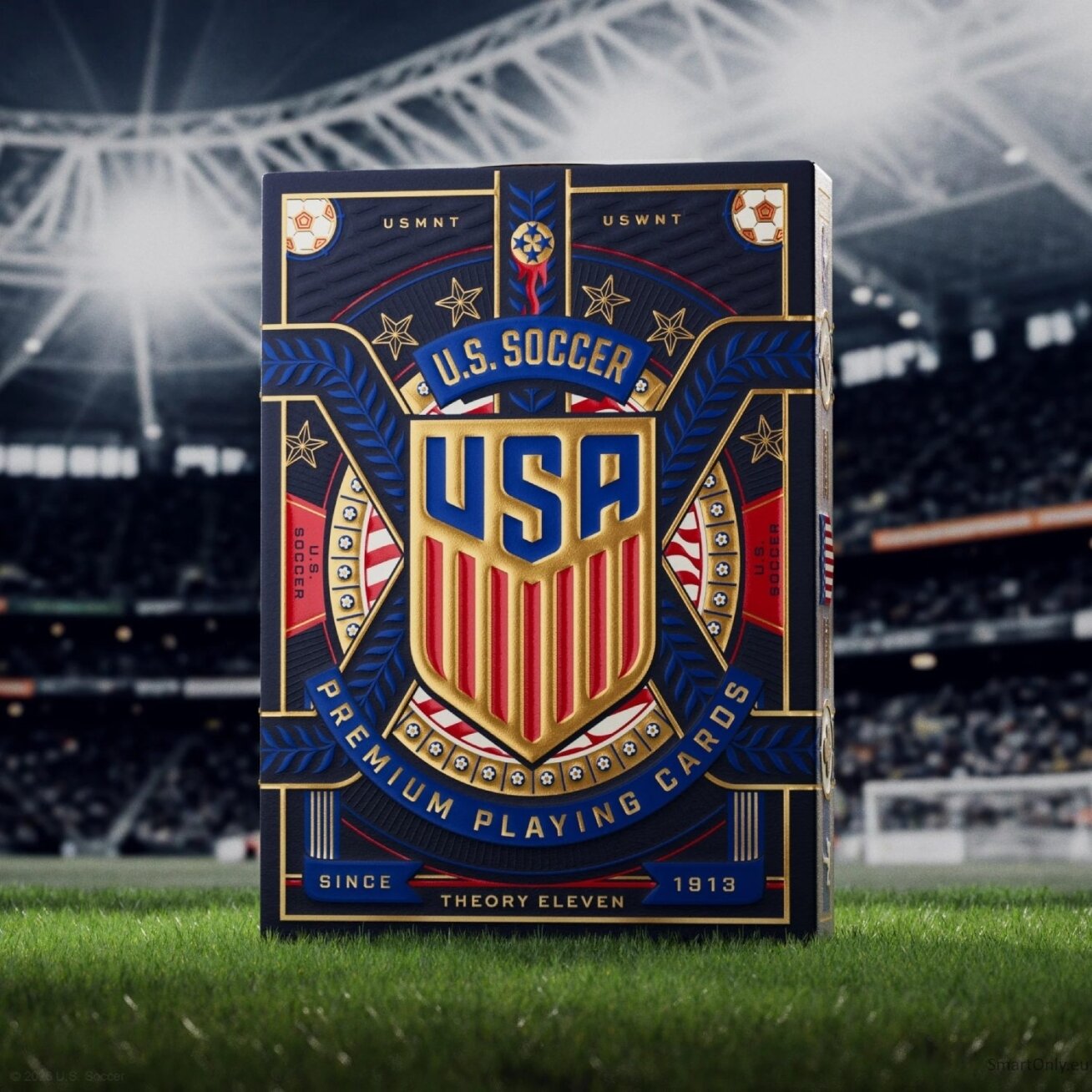 U.S. Soccer žaidimo kortos Theory11 7 U.S. Soccer žaidimo kortos Theory11 7