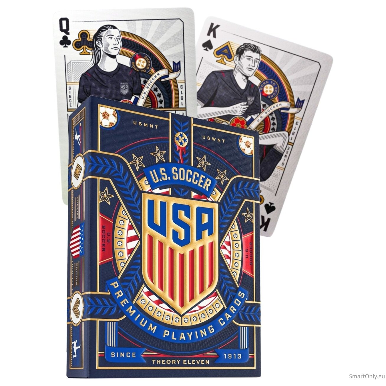 U.S. Soccer žaidimo kortos Theory11