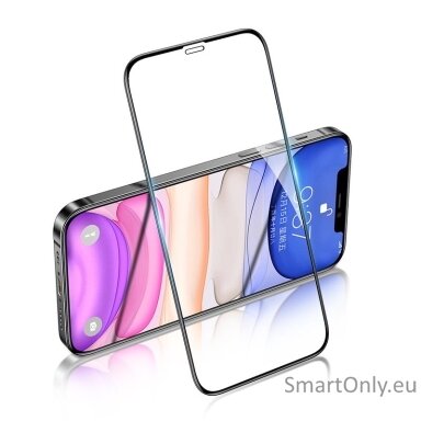 USAMS BH636 apsauginis stiklas iPhone 12 Mini Skaidrus USAMS BH636 apsauginis stiklas iPhone 12 Mini Skaidrus