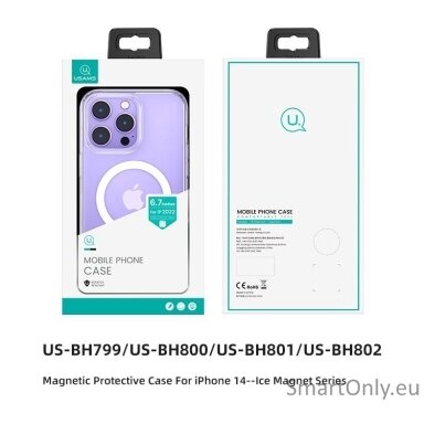 USAMS BH801 Ice-Magnet Case for iPhone 14max USAMS BH801 Ice-Magnet Case for iPhone 14max