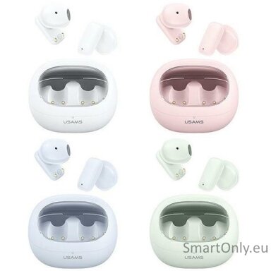 USAMS TD22 TWS wireless earphones Green USAMS TD22 TWS wireless earphones Green