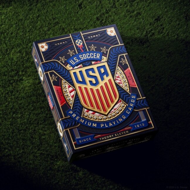 U.S. Soccer žaidimo kortos Theory11 5 U.S. Soccer žaidimo kortos Theory11 5
