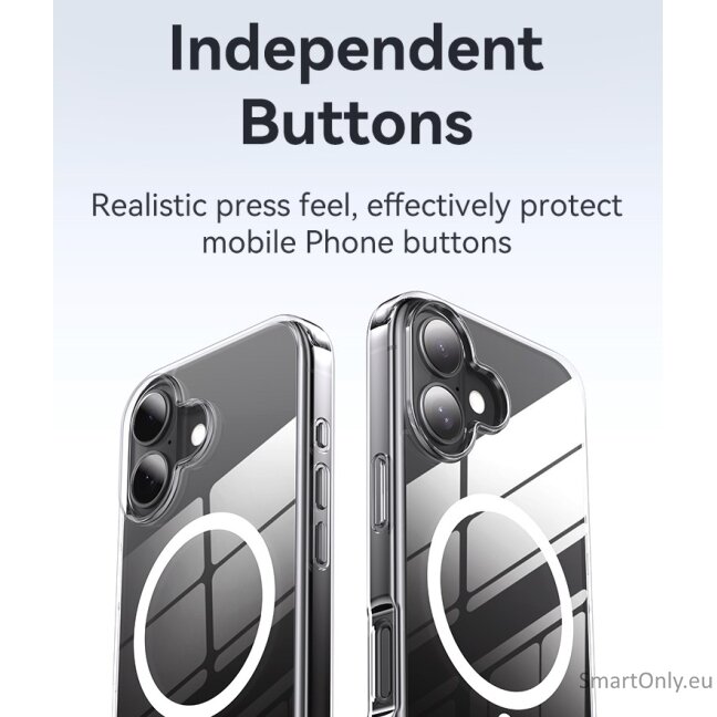 USAMS BH890 Ice Magnet Phone Case iPhone 16pro 6 USAMS BH890 Ice Magnet Phone Case iPhone 16pro 6