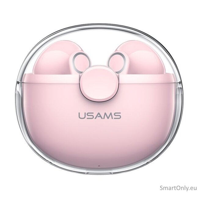 Usams BU12 TWS wireless earbuds Pink Usams BU12 TWS wireless earbuds Pink