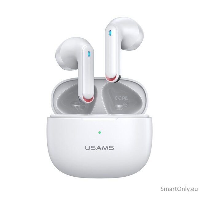 USAMS NX10 ENC TWS wireless earphones White USAMS NX10 ENC TWS wireless earphones White