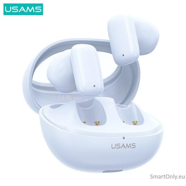 USAMS TD22 TWS wireless earphones Blue 1 USAMS TD22 TWS wireless earphones Blue 1