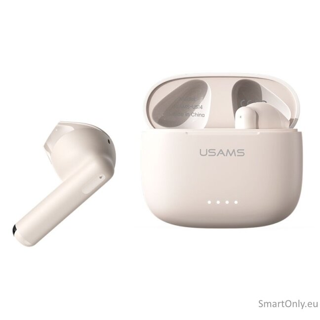 Usams US14 Dual-mic ENC TWS belaidės ausinės Blue 3