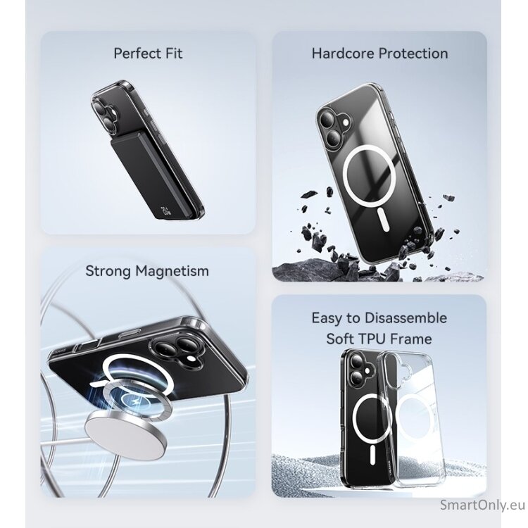 USAMS BH889 Ice Magnet Phone Case iPhone 16 3