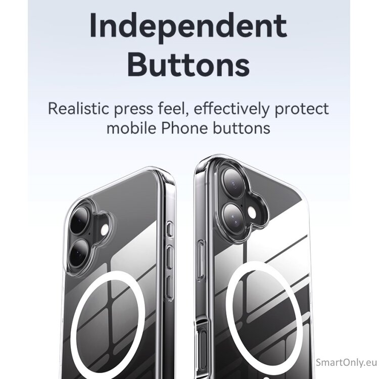 USAMS BH889 Ice Magnet Phone Case iPhone 16 6 USAMS BH889 Ice Magnet Phone Case iPhone 16 6
