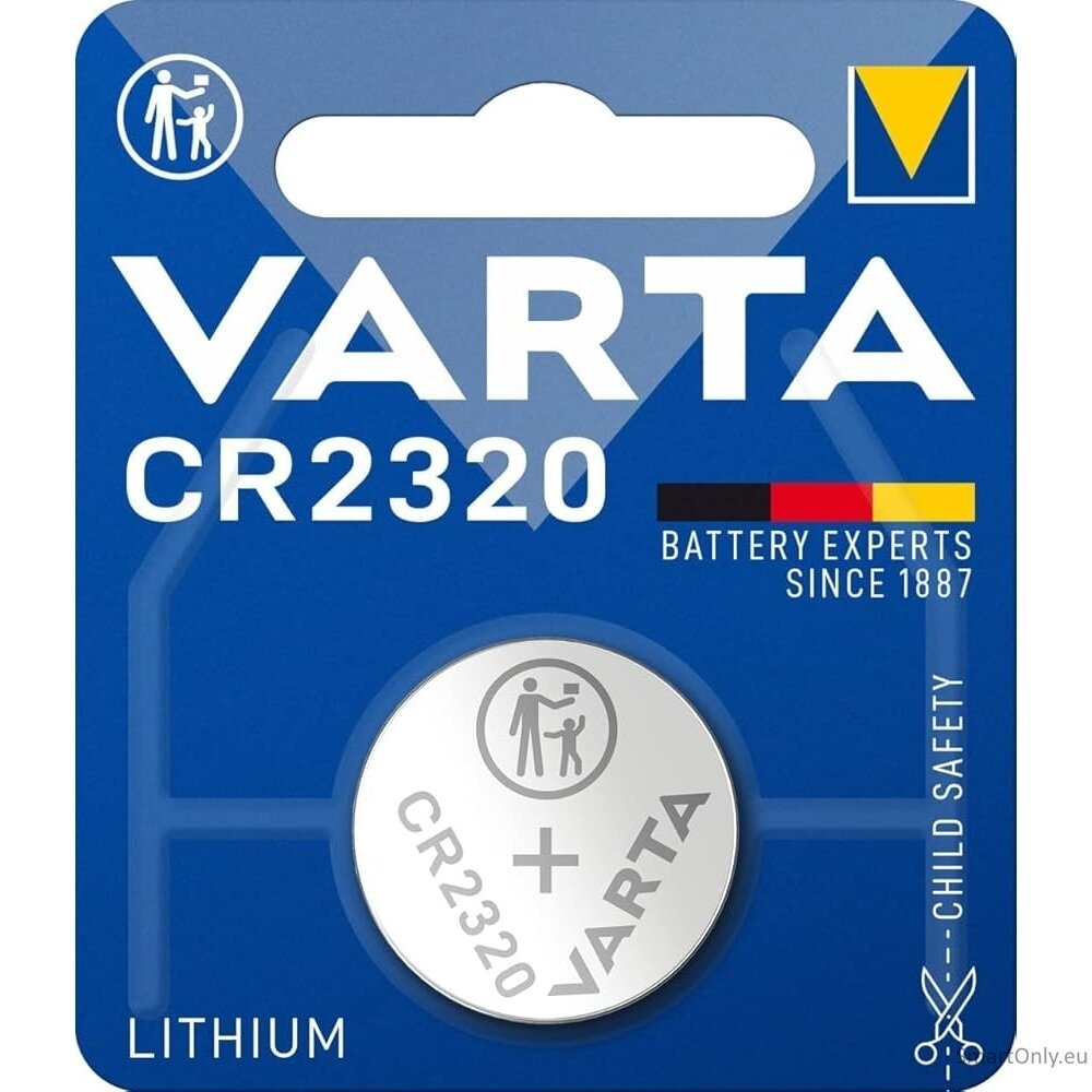 Varta CR2320 ličio baterija 1 vnt. Varta CR2320 ličio baterija 1 vnt.