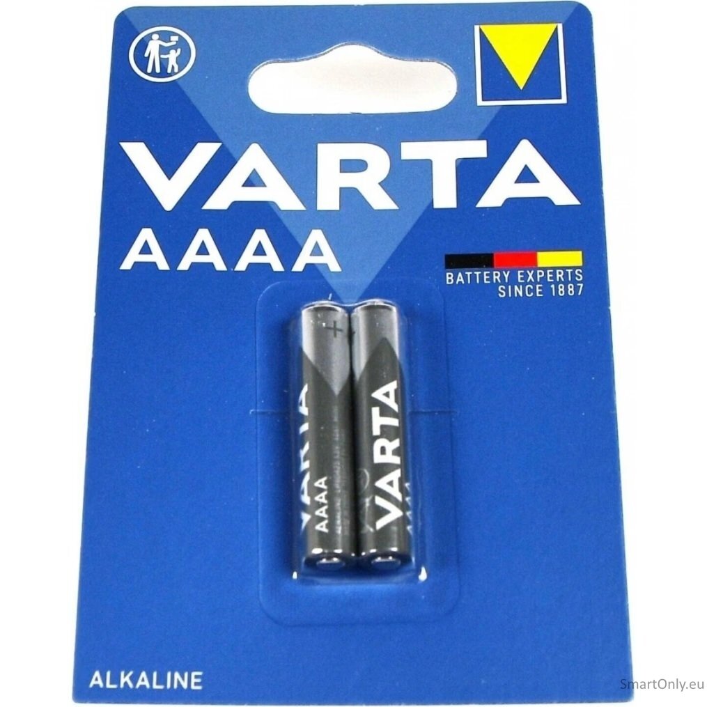 VARTA AAAA šarminės baterijos 2 vnt. 2