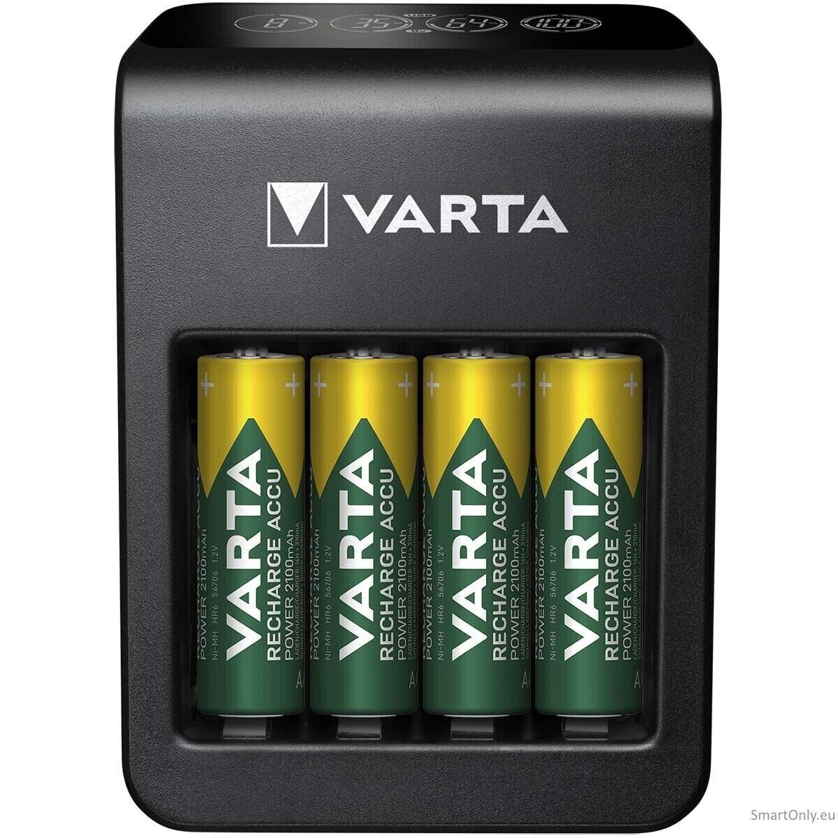 Varta LCD Plug Charger 57687 Baterijų įkroviklis 1 Varta LCD Plug Charger 57687 Baterijų įkroviklis 1