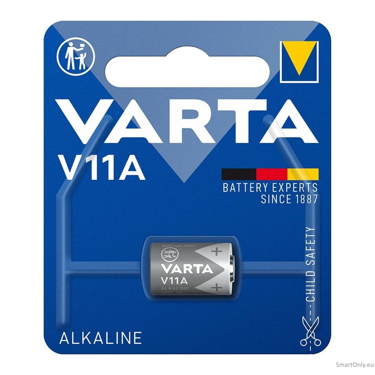 Varta LR11A / A11 šarminė baterija 1 vnt.