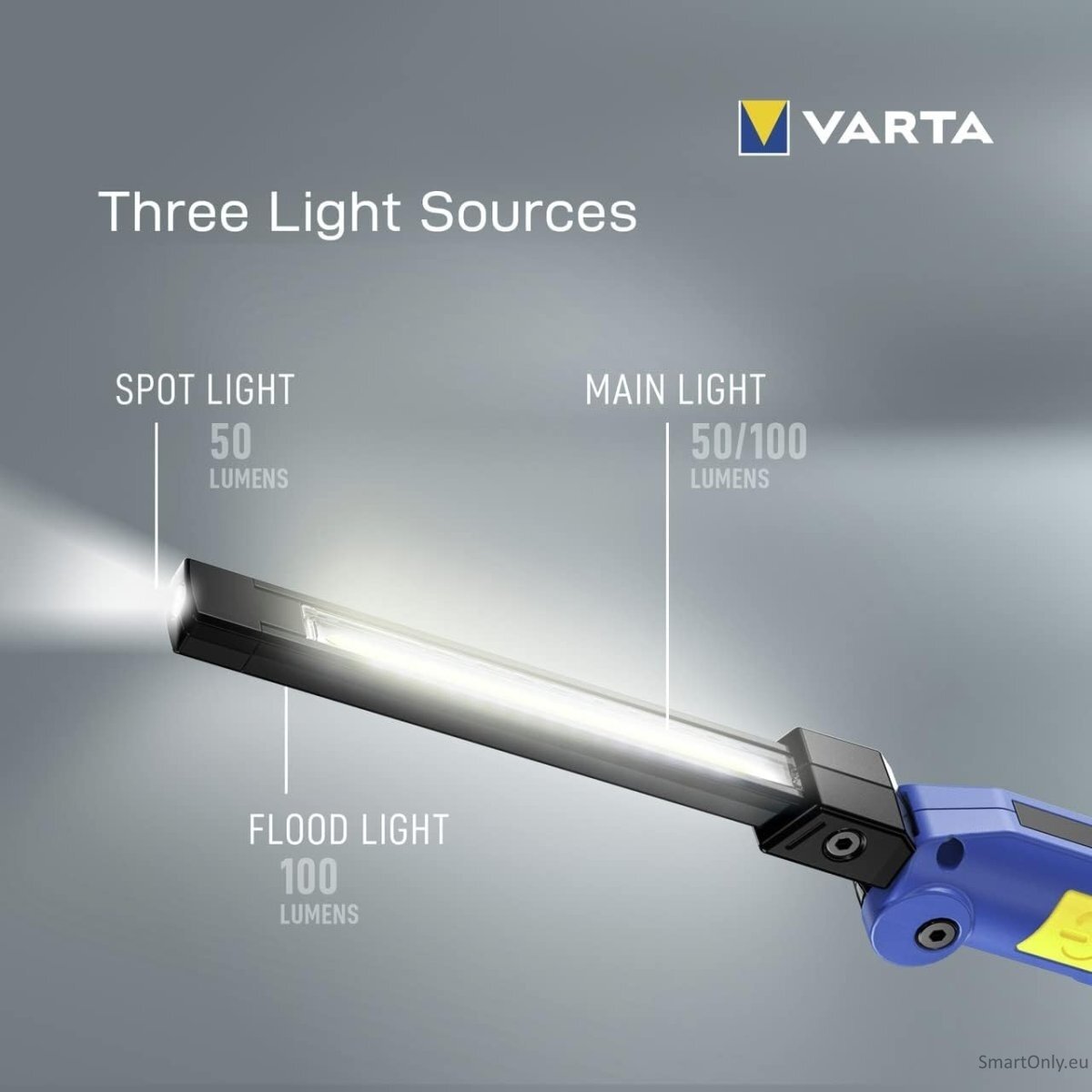 Varta Work Flex Multifunction Light F20R žibintas 2 Varta Work Flex Multifunction Light F20R žibintas 2