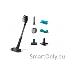 Vacuum cleaner | XC8347/01 Aqua Plus | Cordless operating | Handstick | 25 V | Operating time (max) 80 min | Black | Warranty 24 month(s)