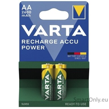 varta-aa-r2u-2600mah-5716-recharge-accu-power-pakraunamos-baterijos-2-vnt